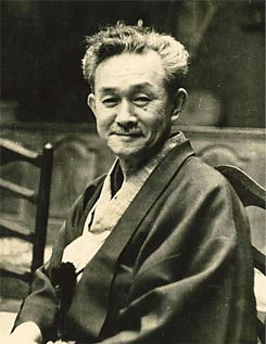 Soetsu Yanagi (1889-1961) about 1954.