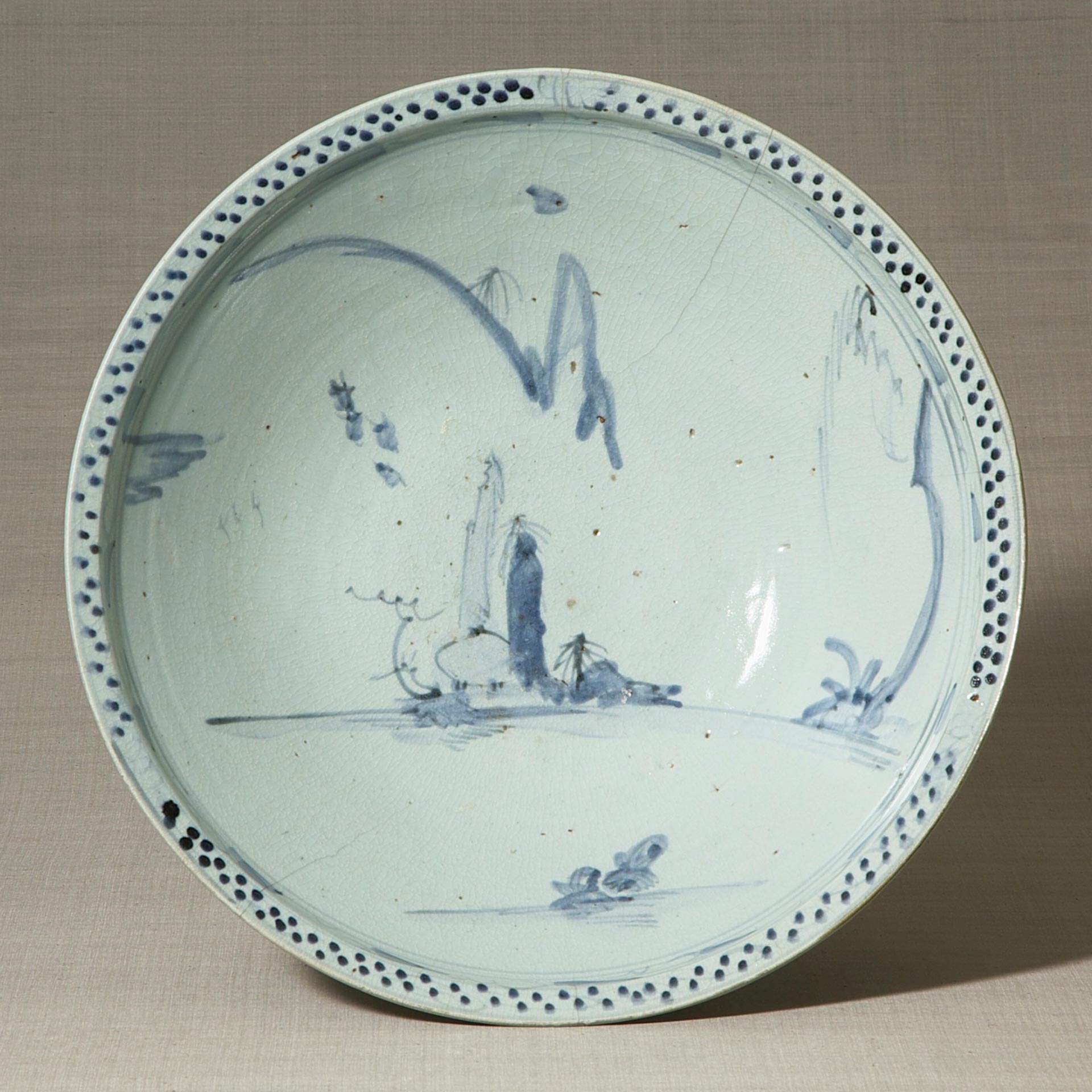 染付山水文鉢 - 所蔵品 | 日本民藝館